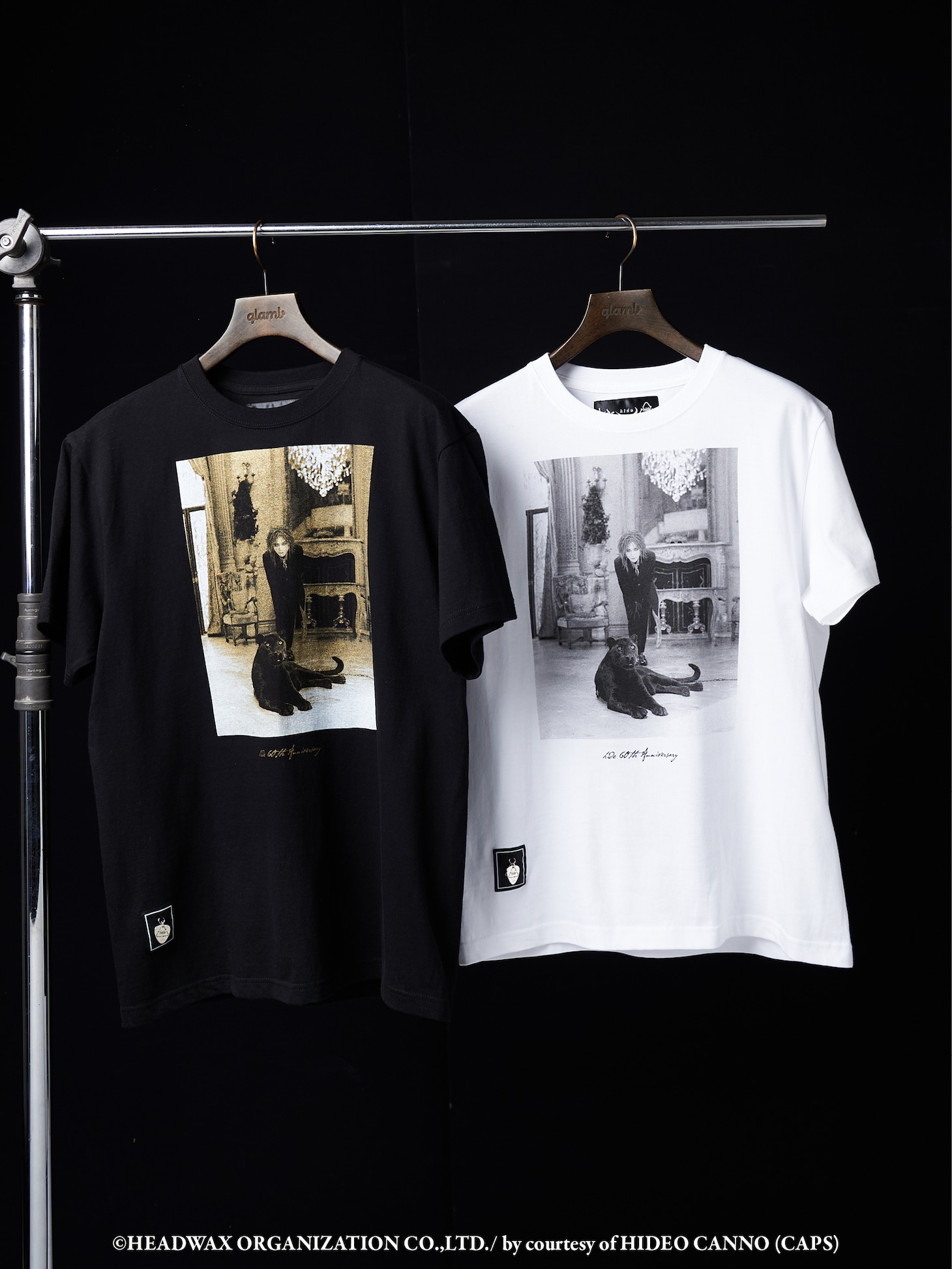 glamb × hide「hide and Panther T-Shirt」
