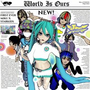 STARKIDS「World is Ours ft.初音ミク」配信ジャケット