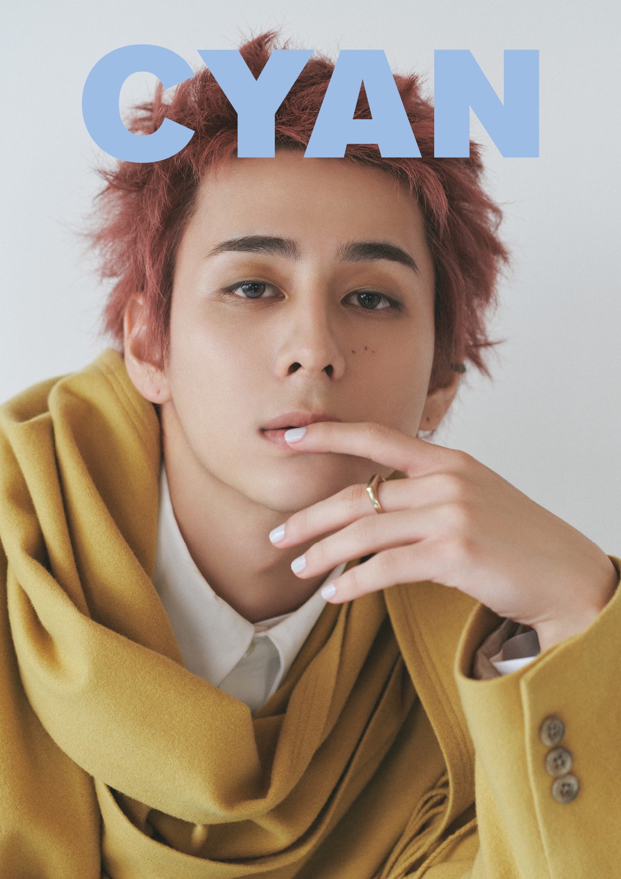 「CYAN ISSUE 41 A/W 2024 HIROTO NISHI」裏表紙