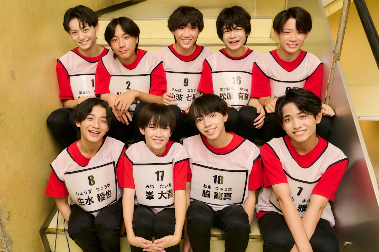 つば男よりデビューする9人が決定、来年グループお披露目