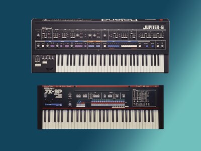 「JUPITER-6」と「JX-3P」。