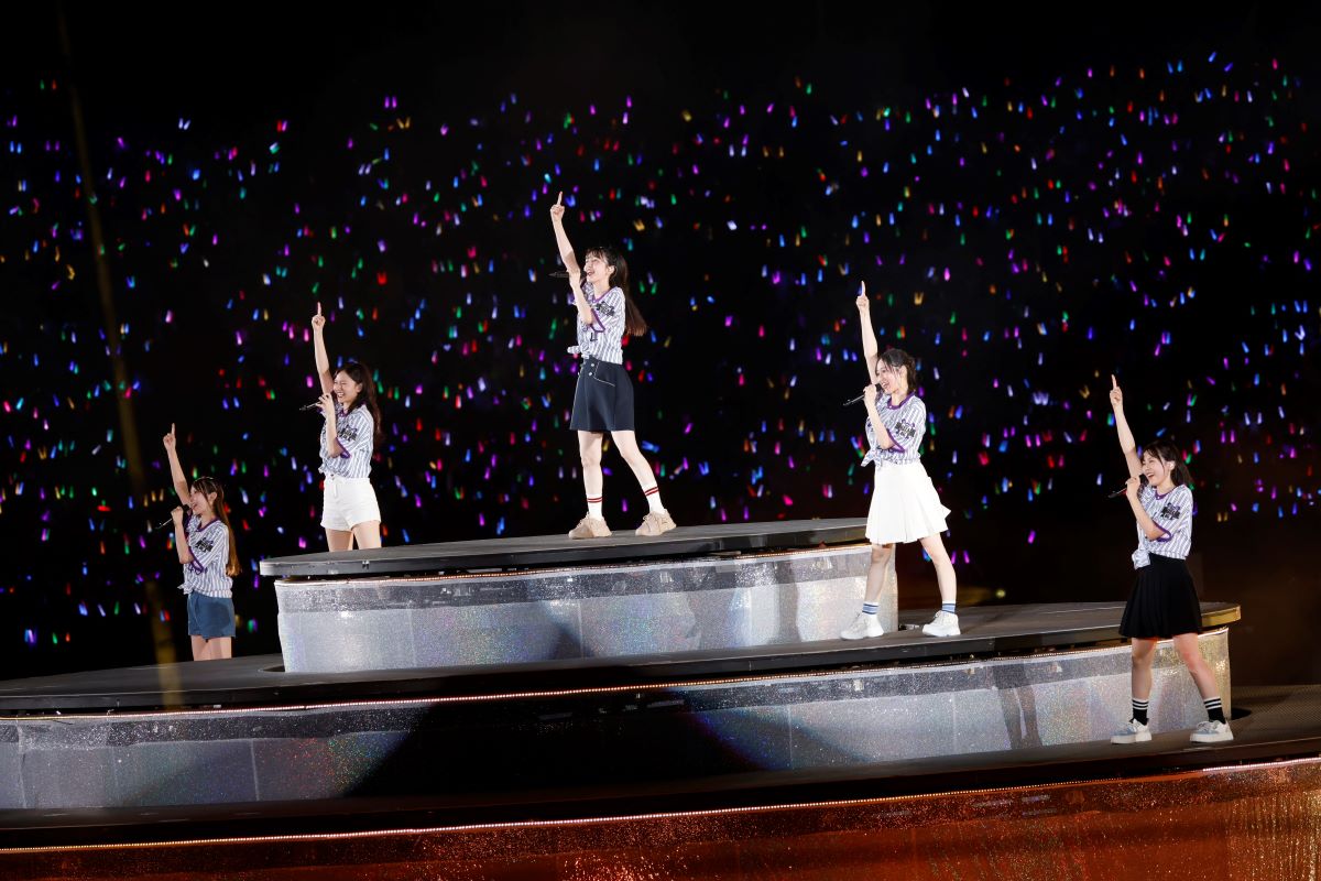 乃木坂46「真夏の全国ツアー2024」ファイナル公演の様子。（撮影：鈴木健太［KENTA Inc.］）
