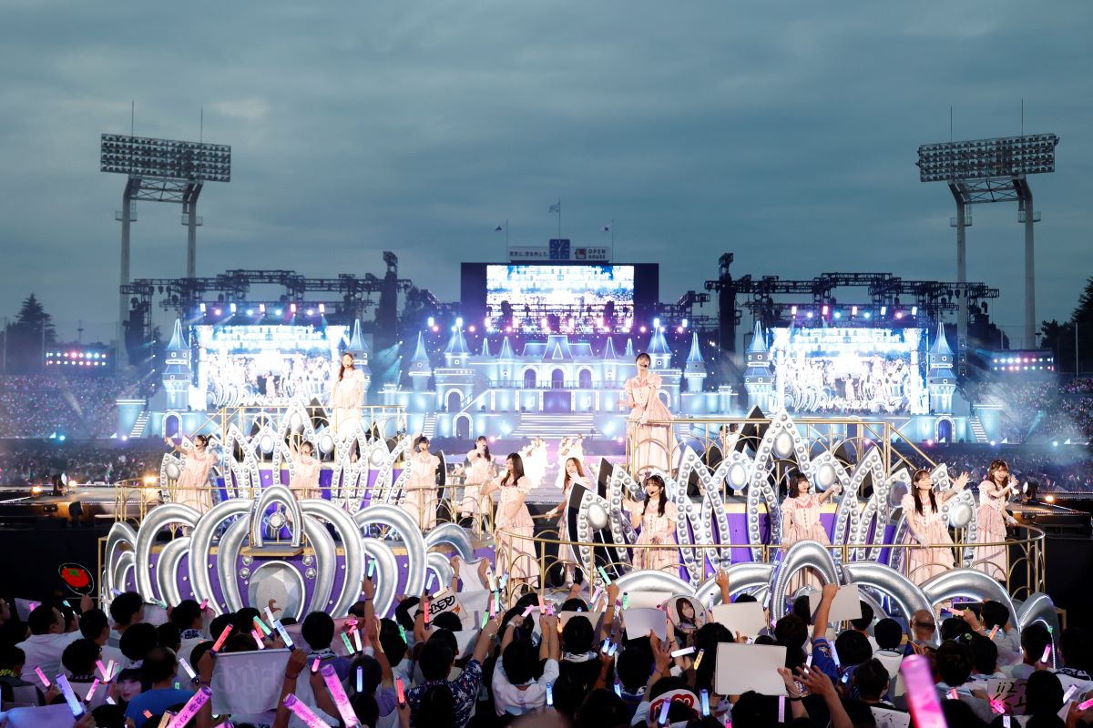 乃木坂46「真夏の全国ツアー2024」ファイナル公演の様子。（撮影：鈴木健太［KENTA Inc.］）
