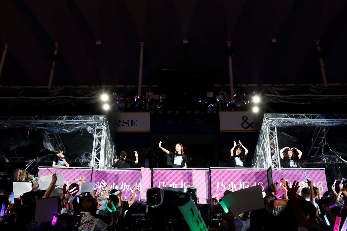 乃木坂46「真夏の全国ツアー2024」ファイナル公演の様子。（撮影：鈴木健太［KENTA Inc.］）