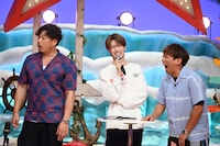 山中柔太朗（M!LK）の“EBi怪DAN”の様子。