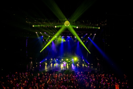 「桜井えま生誕ソロライブ『はにーえまいる～沼2～』」の様子。