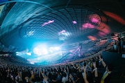 「BUMP OF CHICKEN TOUR 2024 Sphery Rendezvous」初日公演の様子。