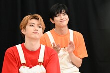 手前からユーキ、ハル。