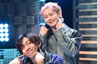 手前からリョウガ、シューヤ。