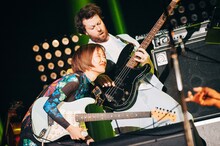 Reiとマーティ・ホロベック。（撮影：Kana Tarumi）