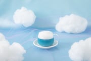 「空色のホットバタフライピーティー」