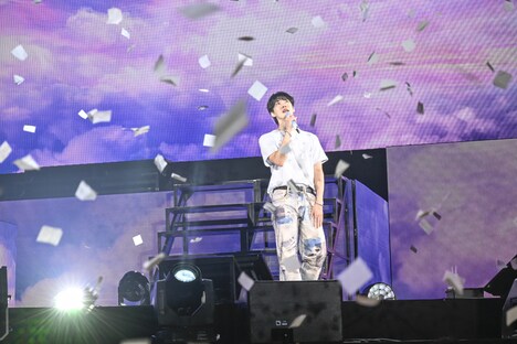 NCT 127ドヨン「2024 DOYOUNG CONCERT [Dear Youth,]」の様子。（撮影：田中聖太郎写真事務所）