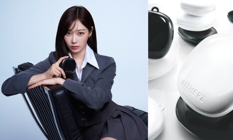 EITHER&のブランドミューズに就任したGISELLE（aespa）。