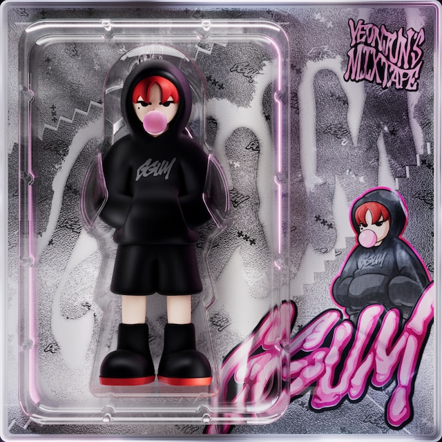 YEONJUN（TOMORROW X TOGETHER）「YEONJUN's Mixtape: GGUM」ジャケット (c) (P)&(C) BIGHIT MUSIC