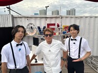 「SixTONESの今日からプロデューサーズ！」より、左から田中樹、ヒロミ、松村北斗。(c)日本テレビ