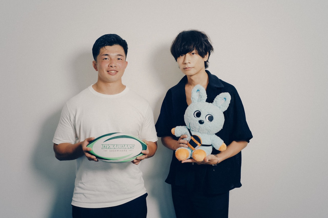 Alexandros]が相模原のラグビーチームとコラボ、川上洋平