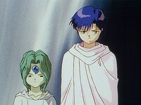 テレビアニメ「BLUE SEED」より。