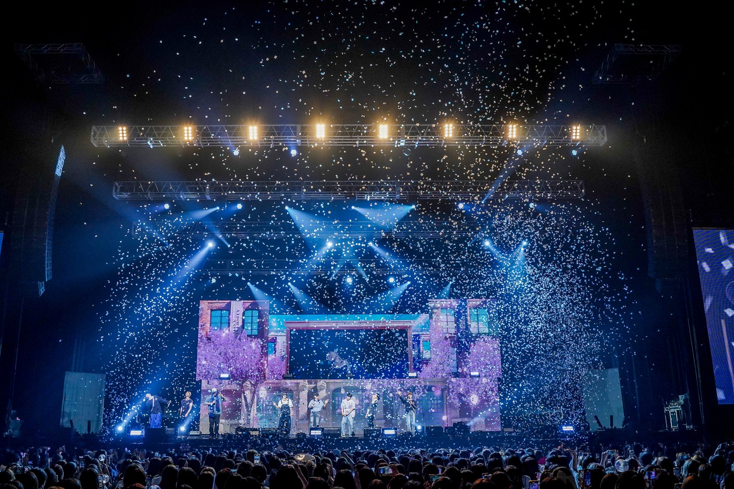 「ATEEZ 2024 FANMEETING ＜ATINY'S VOYAGE FROM A TO Z＞ IN JAPAN」の様子。（撮影：Yusuke hayashi_Rin）(c)KQ Entertainment
