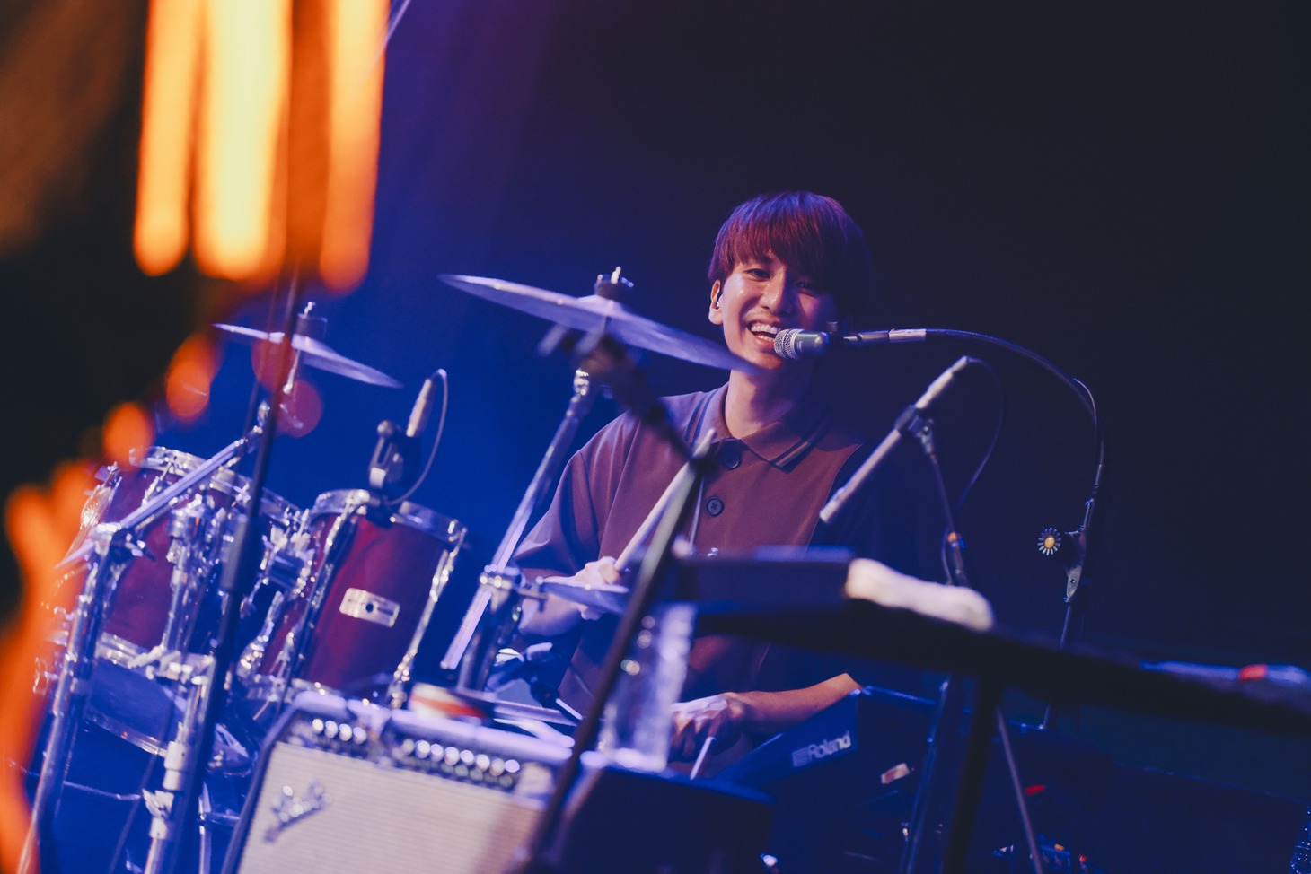 木村雅人（Dr）（Photo by Shingo Tamai）