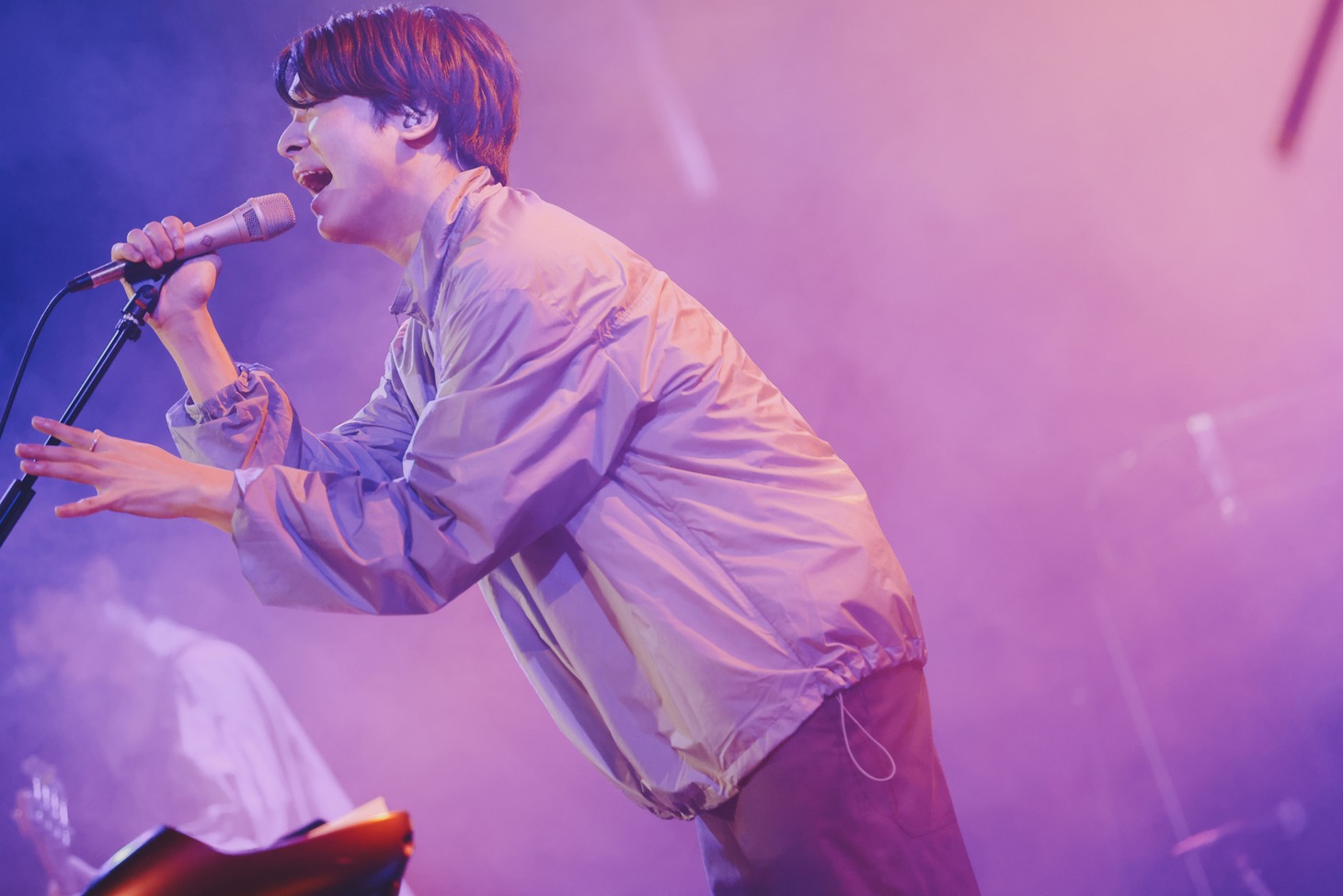 井上竜馬（Vo, Key）（Photo by Shingo Tamai）