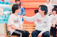 長崎大晟（BOYZTERIOS）と吉田仁人（M!LK）。(c)「DAN! DAN! EBiDAN!」製作委員会