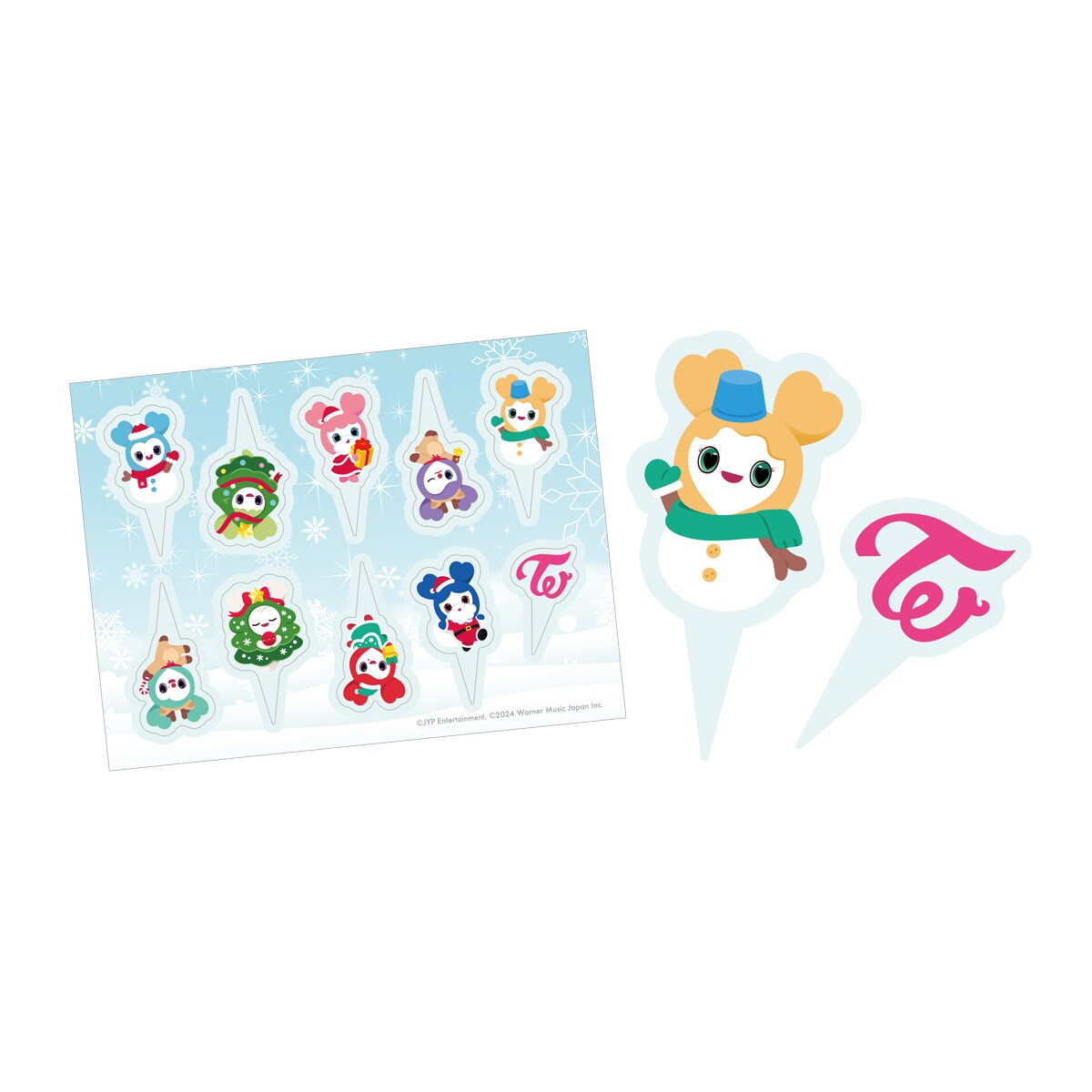 ファミリーマートオリジナルラブリーピックシート - TWICEのクリスマス