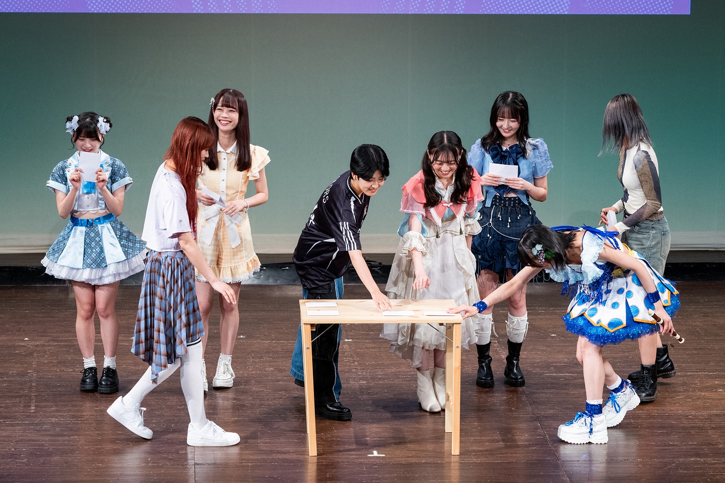 トーナメント抽選会の様子。