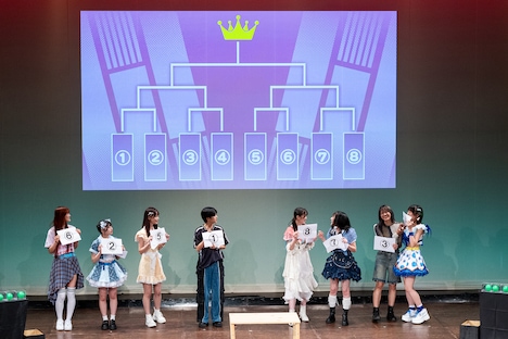 トーナメント抽選会の様子。