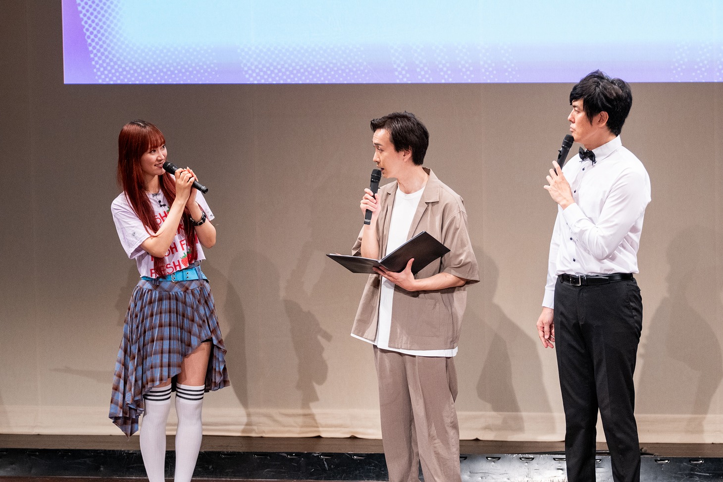 アシスタントを務めたminan（lyrical school）。