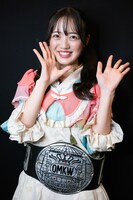 「おもカワ」新チャンピオン・希山愛（ばってん少女隊）。