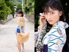 Devil ANTHEM.水野瞳が1st写真集発売、奄美大島で見せる水着や浴衣姿