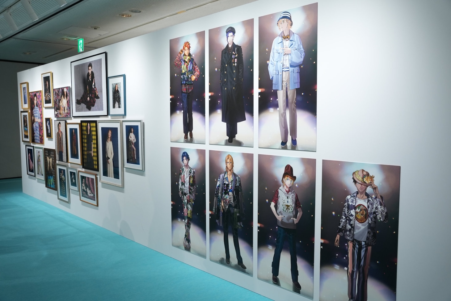 「ケイタマルヤマ遊覧会」FASHION会場の様子。