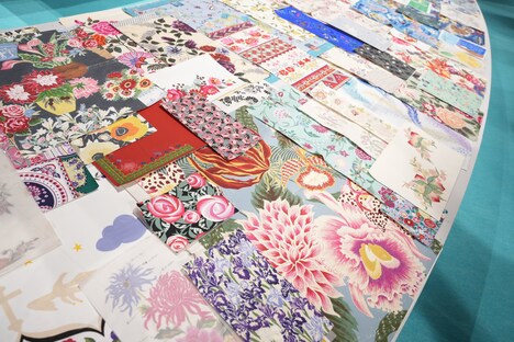 テキスタイルの原画。