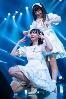 清ゆな（上）と清真尋（下）。