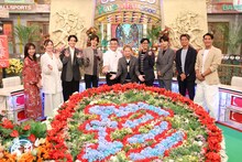 「中居正広のスポーツ珍プレー好プレー」収録の様子。(c)フジテレビ