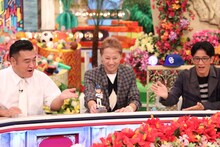 左から山崎弘也、中居正広、柴田英嗣。(c)フジテレビ