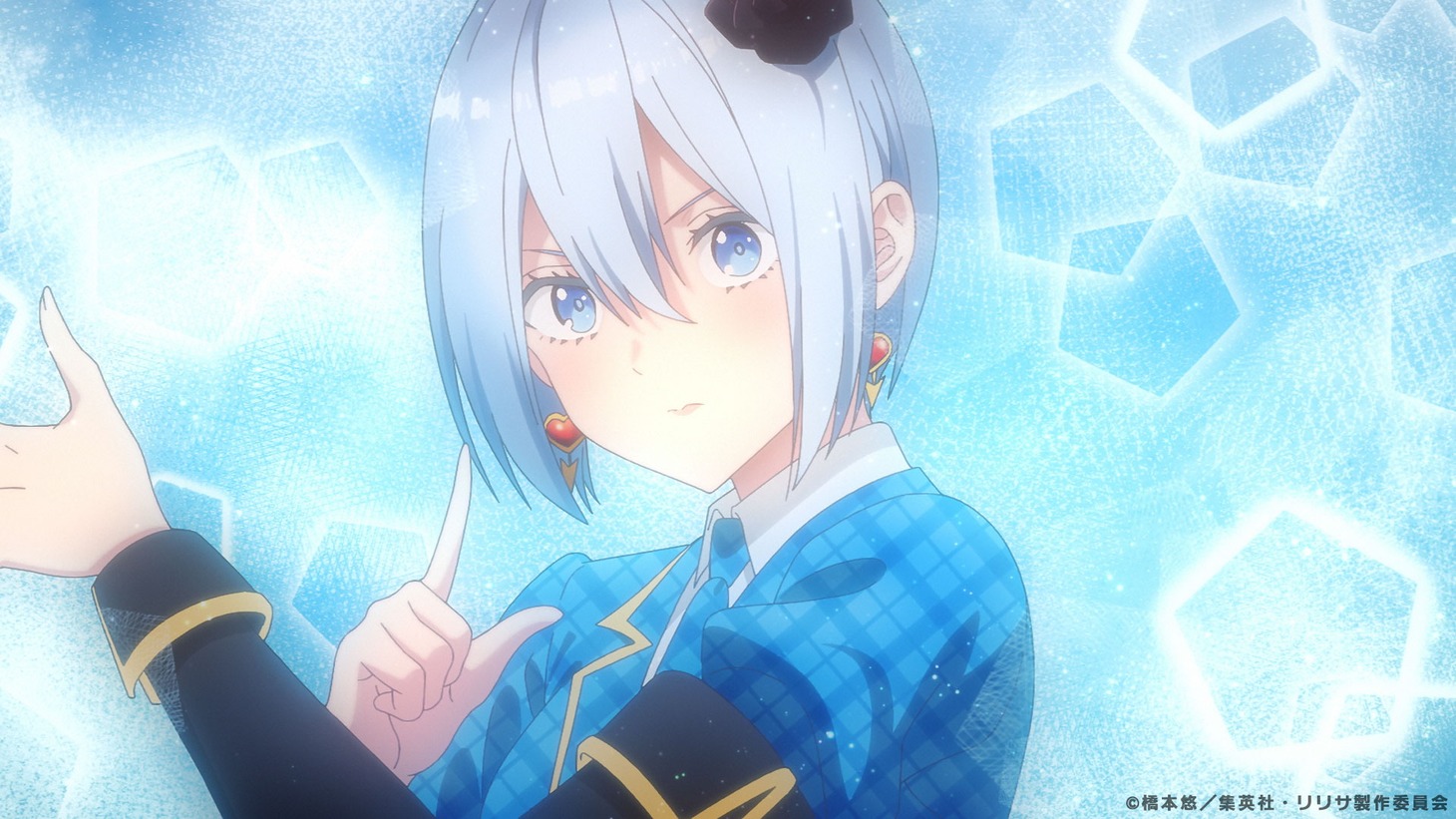 アニメ「2.5次元の誘惑」第2クールPVより。 (c)橋本悠／集英社・リリサ製作委員会