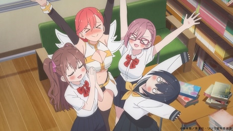 「2.5次元の誘惑」プロモーションビデオより。 (c)橋本悠 / 集英社・リリサ製作委員会