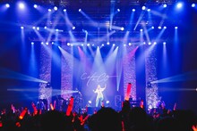 CHiCOソロZeppツアー最終公演の様子。