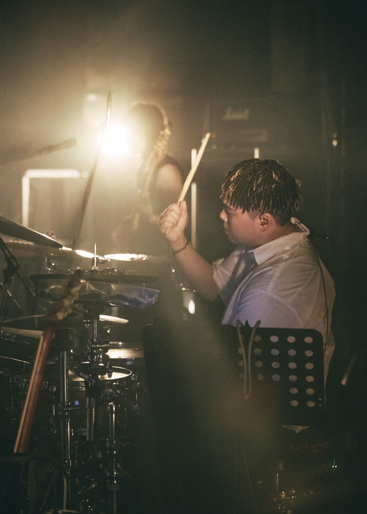 松浦千昇（Dr）（Photo by Yukitaka Amemiya）