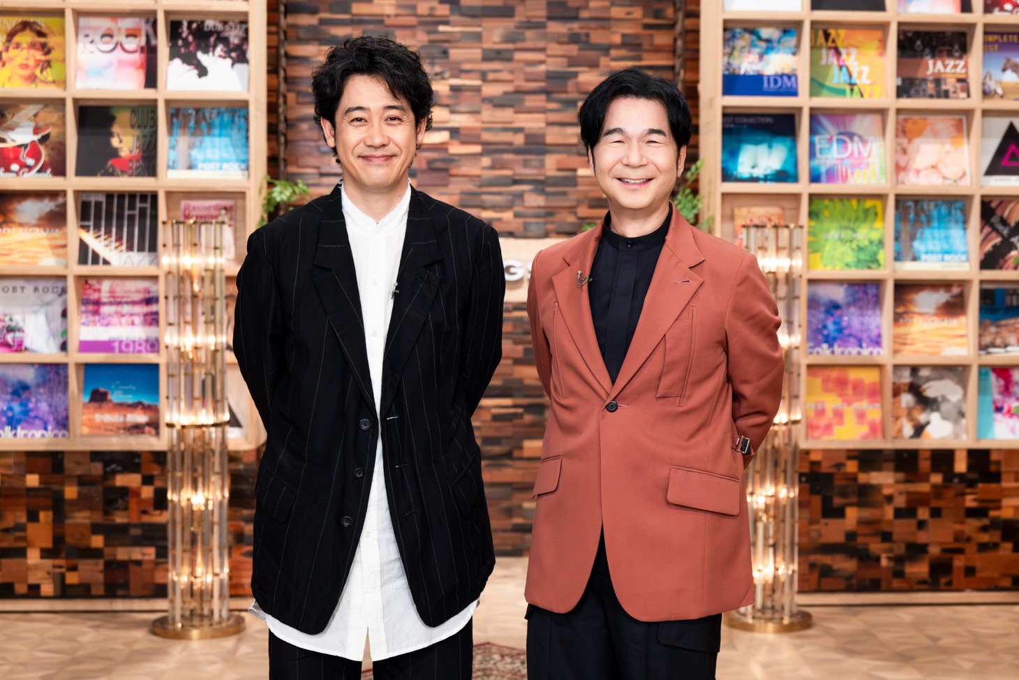 左から大泉洋、中村正人（DREAMS COME TRUE）。（写真提供：NHK）