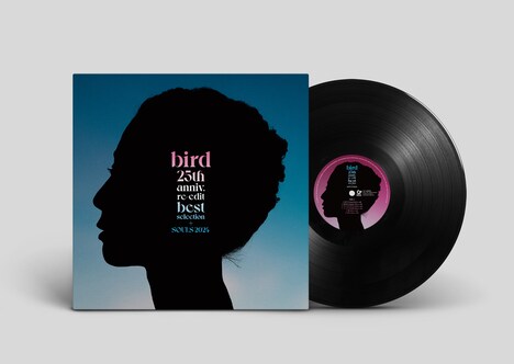 bird「bird /25th anniv. re-edit best selection + SOULS 2024」ジャケット