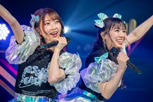 左から辻野かなみ、吉川ひより。