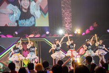 「超ときめき♡宣伝部のきみのハートにロックオンTOUR 2024」の様子。