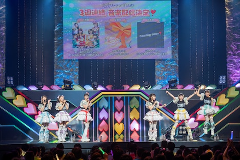 3週連続の楽曲配信リリースを発表する超ときめき♡宣伝部。