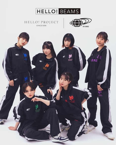 BEAMSプロデュース「ハロプロジャージ」ビジュアル