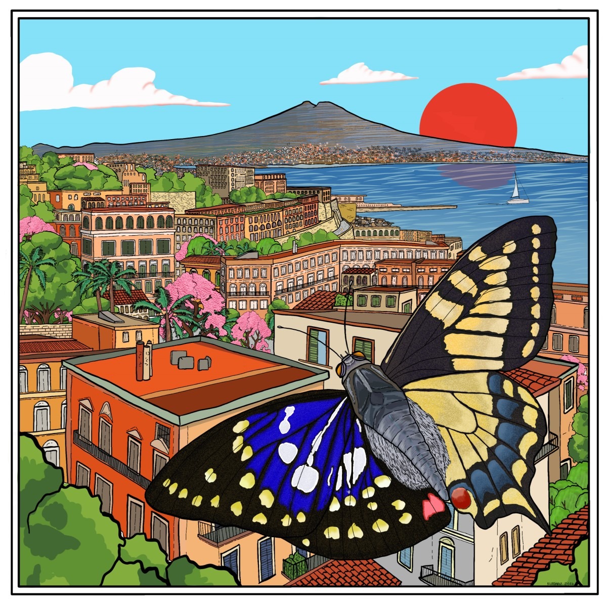 くるり「La Palummella」配信ジャケット