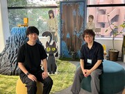 奥山由之と新海誠。 (c)2025「秒速5センチメートル」製作委員会