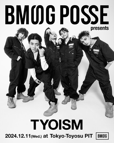 「BMSG POSSE presents TYOISM」告知ビジュアル