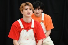 手前からユーキ、ハル。